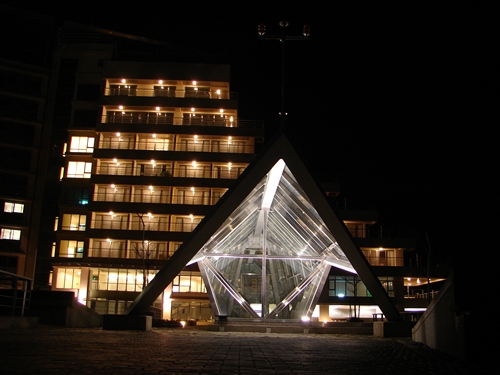 蘭陽校園夜景