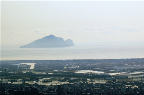 蘭陽校園龜山美景