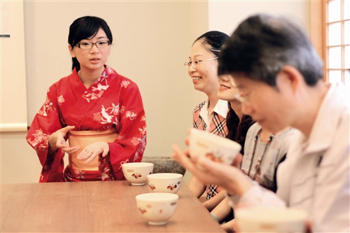 日文系茶道迎賓