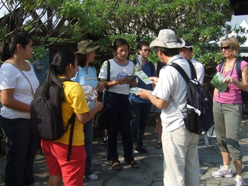 外國學生關渡賞鳥活動