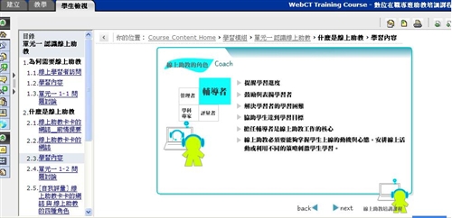 遠距課程線上助教網路培訓工作坊