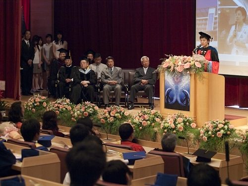 本校蘭陽校園於6月6日上午舉行第1屆畢業生之畢業典禮。