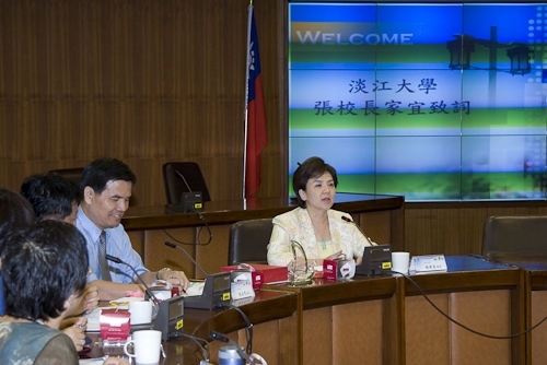 歡迎美國美利堅大學校長Dr. Cornelius M. Kerwin等一行3人蒞校訪問