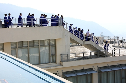 本校蘭陽校園於6月6日上午舉行第1屆畢業生之畢業典禮。