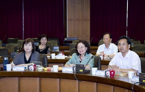 台北市中等學校校長協會一行人蒞校參訪本校之教育品質管理。