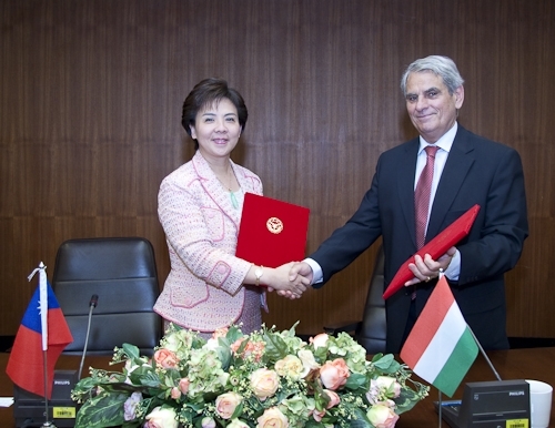 本校與匈牙利科維努思大學（Corvinus University of Budapest）簽訂兩校學術合作交流協議書，科維努思大學成為本校第104個姊妹校，未來兩校將積極進行學術交流，共同培育具國際化競爭力之人才。