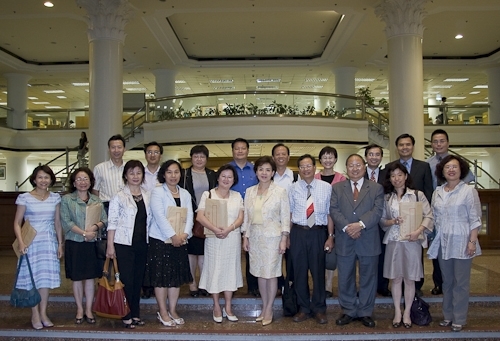 台北市中等學校校長協會一行人蒞校參訪本校之教育品質管理。