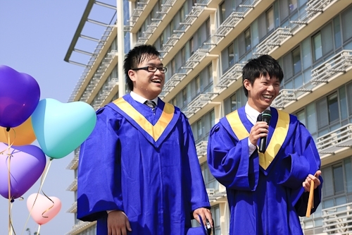 本校蘭陽校園於6月6日上午舉行第1屆畢業生之畢業典禮。