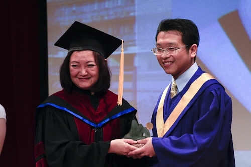 本校蘭陽校園於6月6日上午舉行第1屆畢業生之畢業典禮。