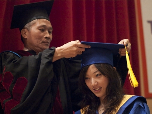 本校蘭陽校園於6月6日上午舉行第1屆畢業生之畢業典禮。