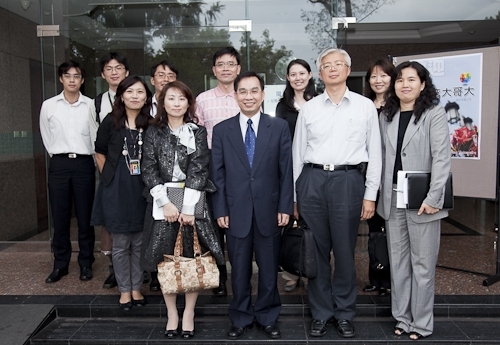 歡迎美國美利堅大學校長Dr. Cornelius M. Kerwin等一行3人蒞校訪問