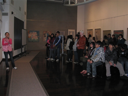 美的學分在淡江--參觀文錙藝術中心