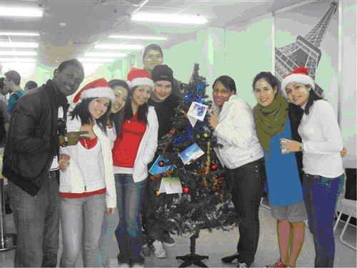 淡江外籍生聖誕餐會