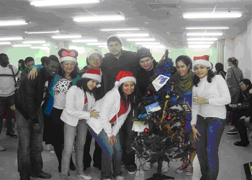 淡江外籍生聖誕餐會