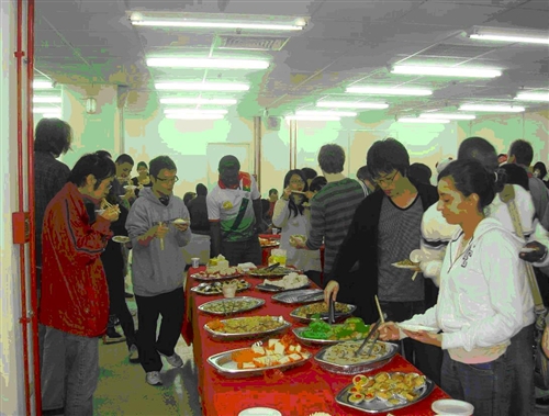 淡江外籍生聖誕餐會