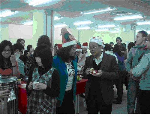 淡江外籍生聖誕餐會