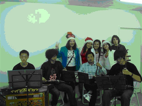 淡江外籍生聖誕餐會