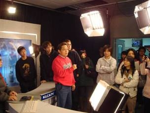 中文系「吉隆有線電視公司」及「中國時報」企業參訪