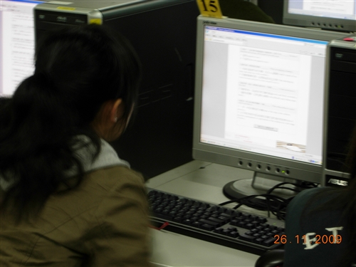 學習與教學中心辦理98學年度大一新生「學習風格」問卷調查。