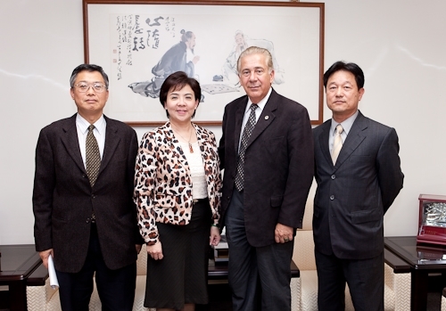 美國聖道大學(The University of the Incarnate Word)校長Dr. Louis Agnese蒞校訪問