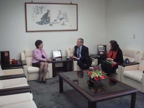 美國維諾納那大學Dr. Kenneth Gorman蒞校訪問