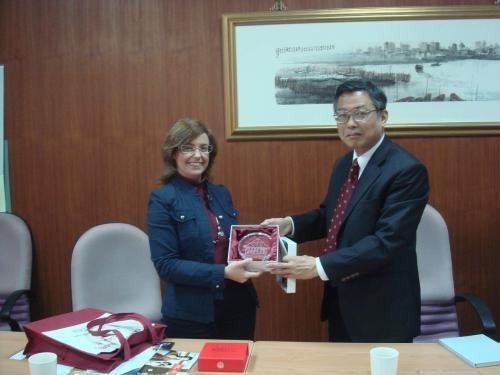 西班牙Salamanca大學副校長 M a Noemi Dominguez Garcia蒞校訪問