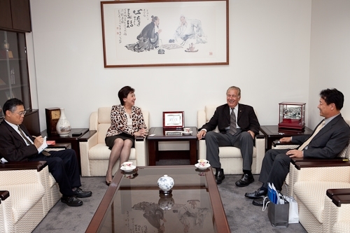 美國聖道大學(The University of the Incarnate Word)校長Dr. Louis Agnese蒞校訪問