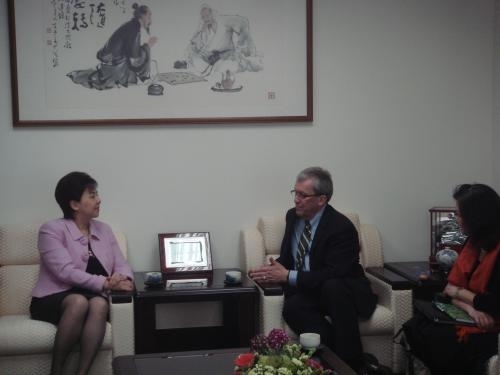 美國維諾納那大學Dr. Kenneth Gorman蒞校訪問