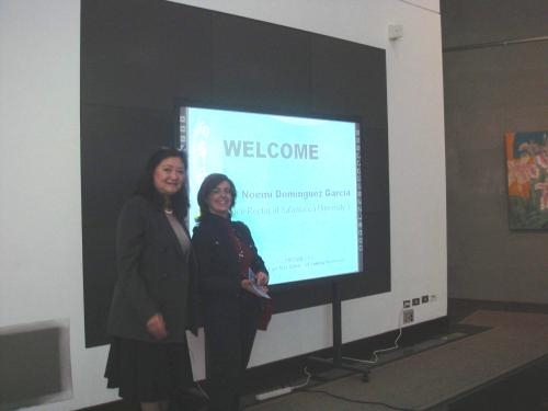 西班牙Salamanca大學副校長 M a Noemi Dominguez Garcia蒞校訪問