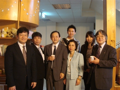 日本麗澤大學佐藤 政則副校長等一行4人蒞校訪問