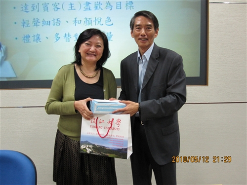 淡江大學國際志工團「國際禮儀」講座活動