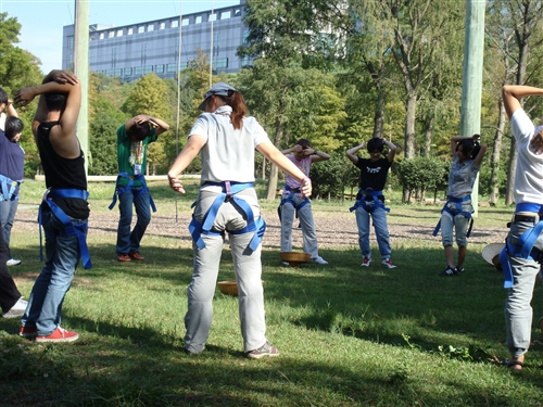 98寒假柬埔寨服務學習團服務員培訓(一)---渴望凝聚