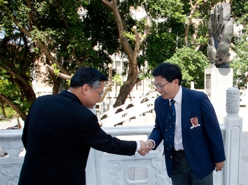 香港中文大學體育部蒞校參訪