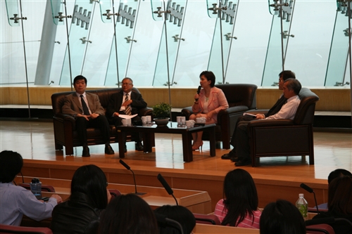 蘭陽校園大四學生與校長有約