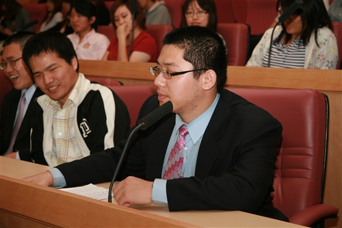 蘭陽校園大四學生與校長有約