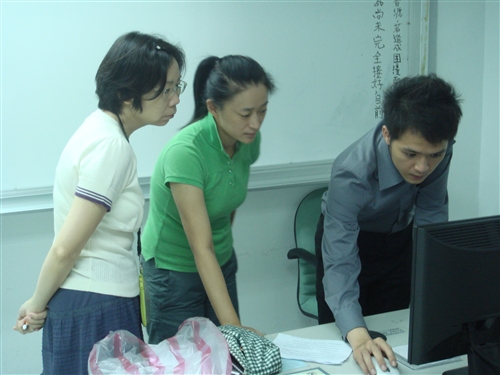 98學年度第1學期語練教室使用講習