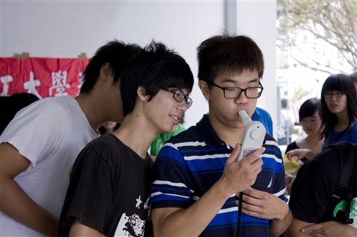 第一次!新生實施CO檢測