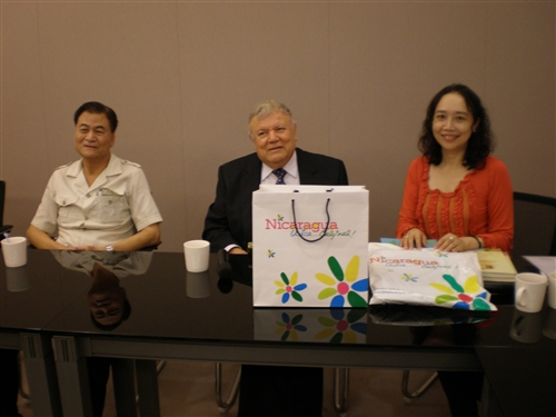 尼加拉瓜駐華大使演講
