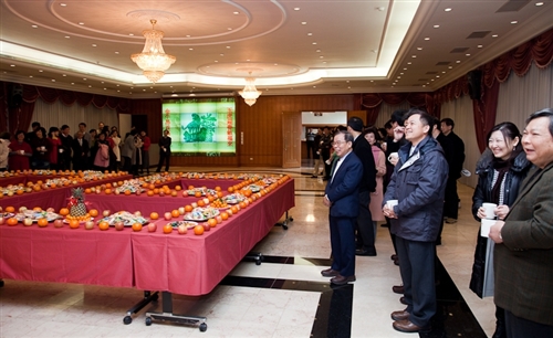 本校庚寅年新春團拜茶會於2月19日（星期五）上午10時在淡水校園覺生國際會議廳舉行，團拜活動由校長張家宜主持，祝賀全體同仁在新的一年生龍活虎、如虎添翼、身體健康。