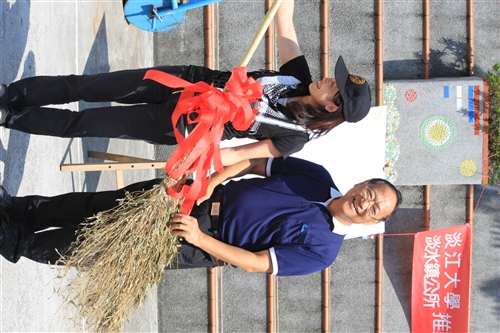 本校與淡水鎮公所簽約，全面啟動社區服務學習課程。