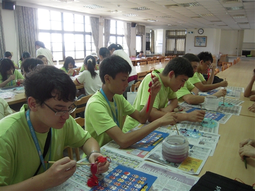 「2010海外華裔青年語文研習班」活動正在本校熱烈展開。