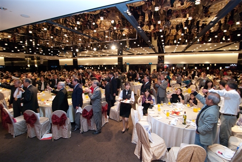 馬總統蒞臨60週年校慶慶祝大會，祝福淡江生日快樂！