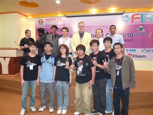 電機工程學系「機器人研究團隊」再傳捷報！6度贏得世界冠軍。