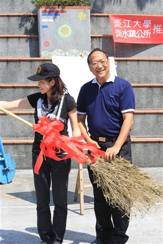 本校與淡水鎮公所簽約，全面啟動社區服務學習課程。