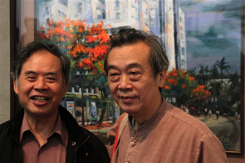 文錙藝術中心展出「美哉淡江- 60週年校慶特展」。