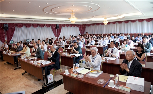 國家品質獎得獎者聯誼會觀摩活動在本校淡水校園舉行，共同為樹立最高品質管理典範互相交流。