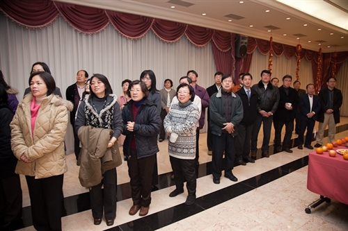 本校庚寅年新春團拜茶會於2月19日（星期五）上午10時在淡水校園覺生國際會議廳舉行，團拜活動由校長張家宜主持，祝賀全體同仁在新的一年生龍活虎、如虎添翼、身體健康。