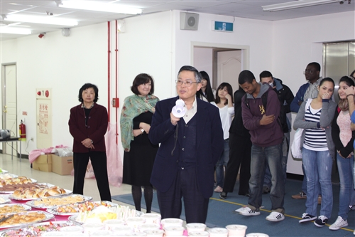 本處於100/02/22舉辦外國新生歡迎餐會(Welcome Lunch for International Students)，歡迎踴躍參加