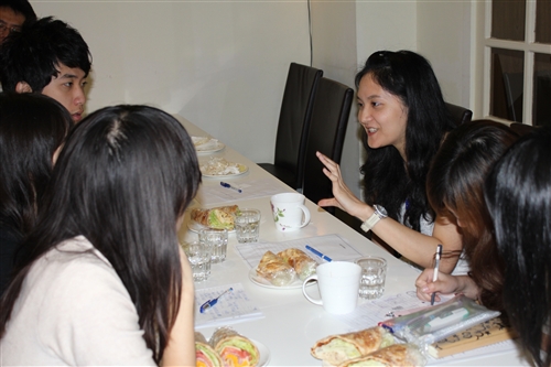 赴大陸新舊交換生傳承餐會