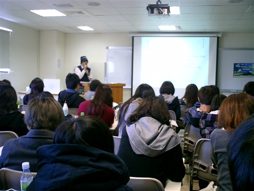 SG504教室舉辦燦爛人生講座-湯姆就是瑪麗 time is money-淺談時間管理